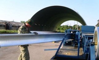 Производство арочных ангаров