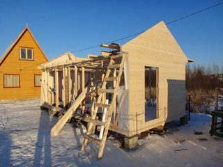 Строительство русской бани