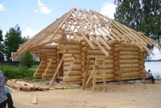 Фото строительства русской бане в Челябинске