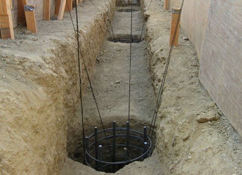 Фундамент из буронабивных свай в Челябинске