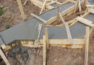 Строительство ленточного фундамента 9 на 9 в Челябинске
