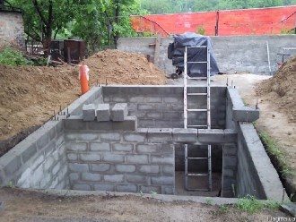 Строительство гаража с подвалом в Челябинске