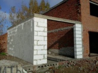 Строительство гаража из бетона в Челябинске
