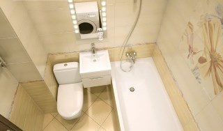 фото ремонта совмещенного санузла в хрущевке