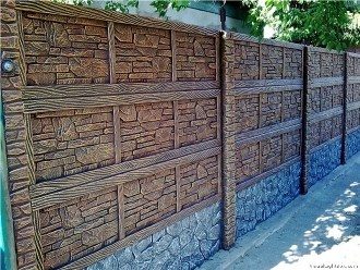 Еврозаборы из бетона в Челябинске